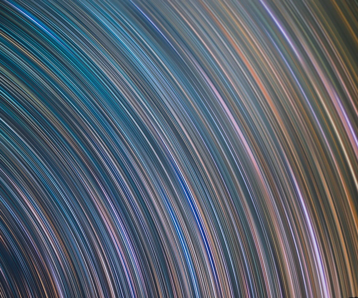 Rastros de estrellas nocturnos